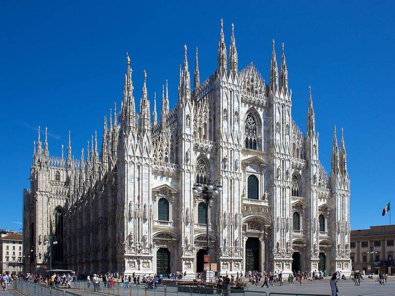 Foto CC Milan Cathedral from Piazza del Duomo by Jiuguang Wang 