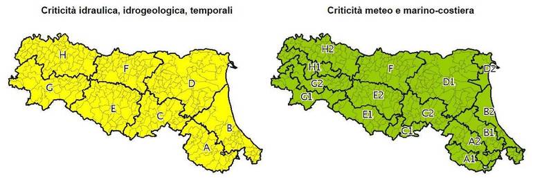 Brutto tempo nel fine settimana: domani allerta gialla per temporali in tutta l’Emilia-Romagna