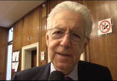 Nella foto l'ex premier Mario Monti
