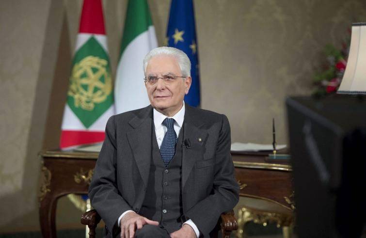 Il presidente della Repubblica Sergio Mattarella in una foto d'archivio