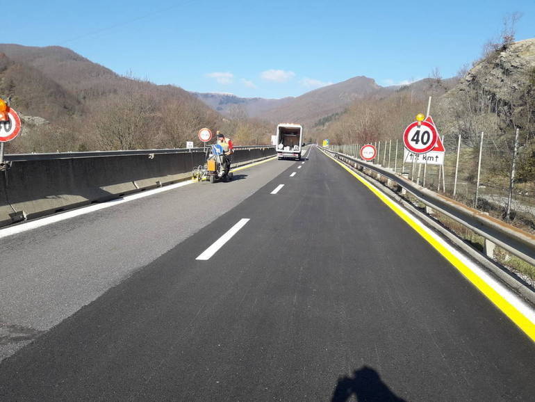 Emilia-Romagna, Anas: avanzano i lavori di manutenzione della E45 in provincia di Forlì-Cesena