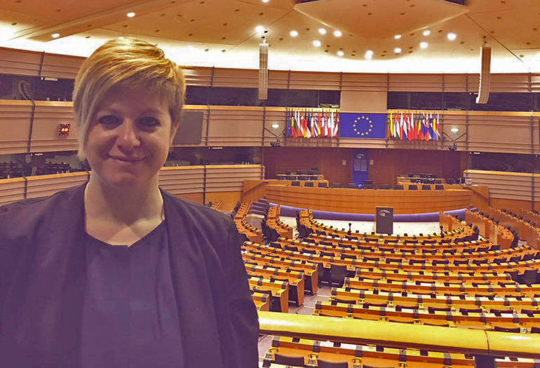 Lia Montalti al Parlamento Europeo