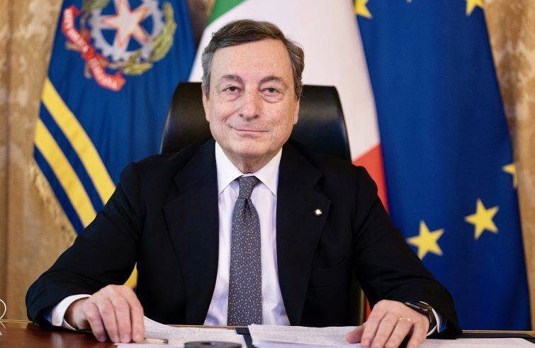 Mario Draghi - foto presidenza del consiglio dei ministri