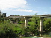 Nella fotografia il viadotto di Gualdo
