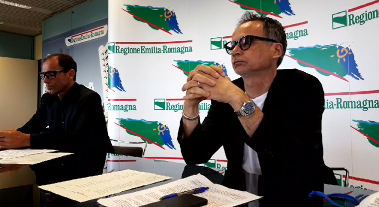 Corsini e Cassani oggi in conferenza stampa