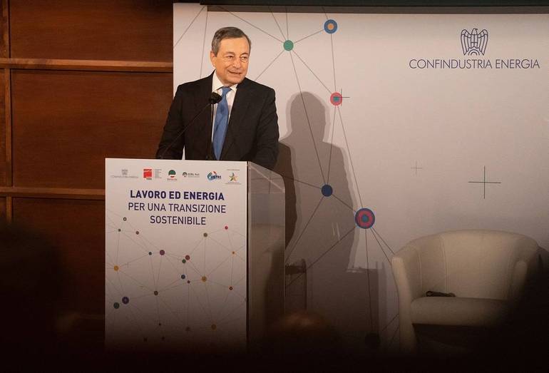 Mario Draghi. Foto Presidenza del Consiglio dei ministri