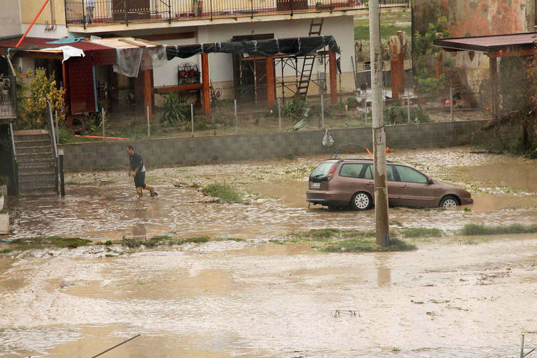 Foto d'archivio SIR (Alluvione a Benevento)