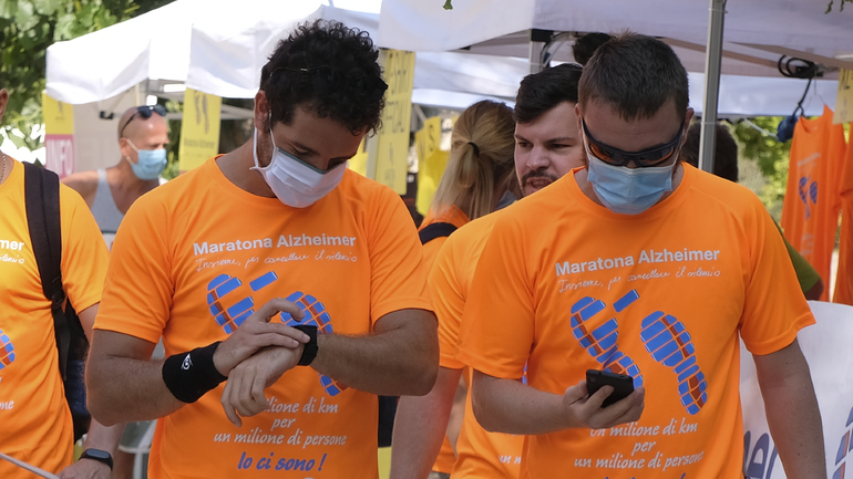 Maratona Alzheimer a un passo dall'ambizioso obiettivo del milione di chilometri
