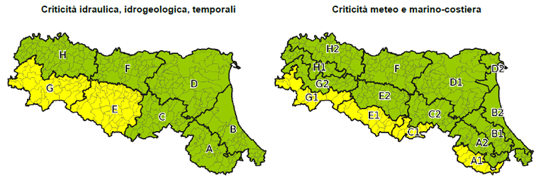 Notizie meteo Emilia Romagna