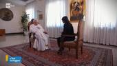 Papa Francesco intervista da Lorena Bianchetti su Raiuno
