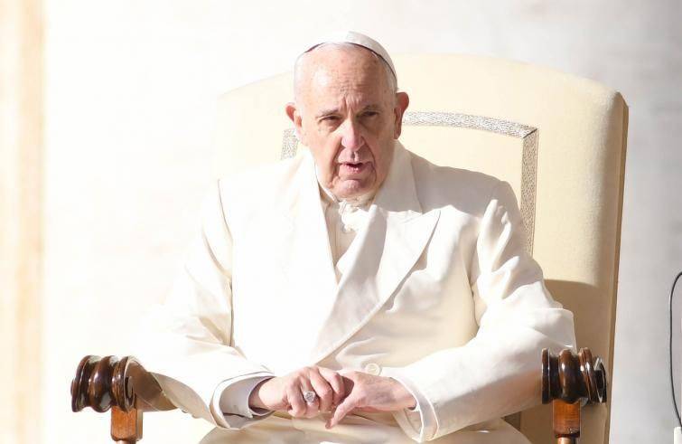 Papa Francesco in una foto dell'archivio agensir.it