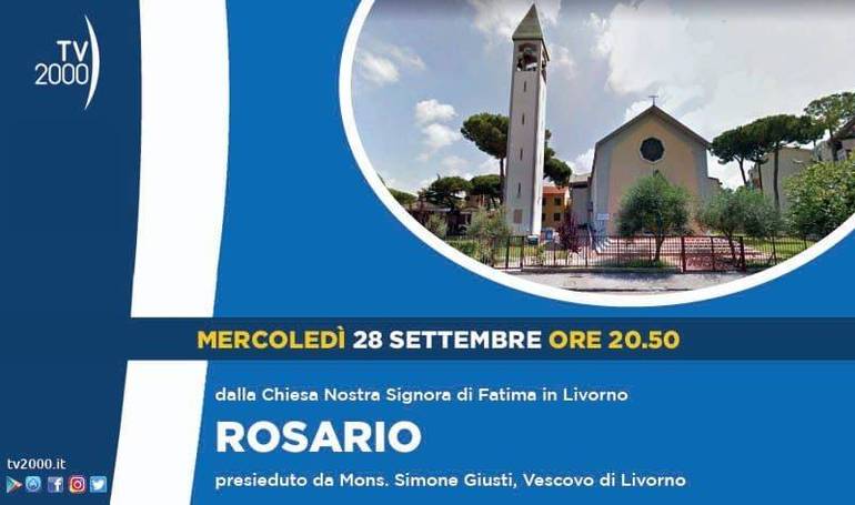 Prega con noi, il Rosario da Livorno su Tv2000