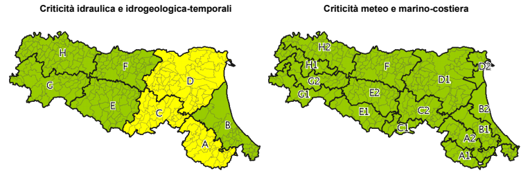 Protezione Civile Emilia Romagna: "Ancora pioggia"