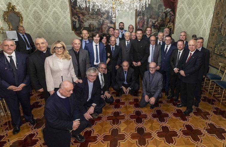 La recente udienza del Consiglio nazionale della Fisc dal presidente della Repubblica Sergio Mattarella (20.11.2019). Foto archivio Corriere Cesenate