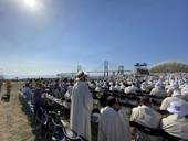 La Messa di domenica mattina presieduta da papa Francesco alla Gmg di Lisbona 2023