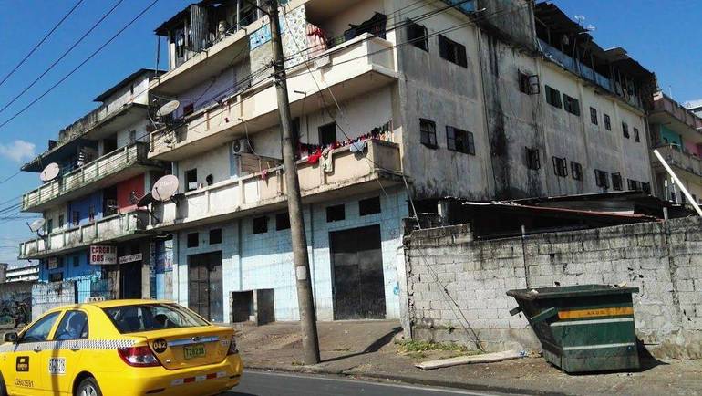 Un'immagine del quartiere più malfamato di Panama city, El Chorrillo
