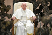 Vaticano, 28 ottobre: Papa Francesco tiene l’udienza generale in Aula Paolo VI (foto Vatican Media/SIR)