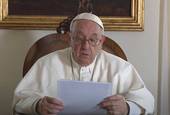 Videomessaggio (frame da Vatican News)