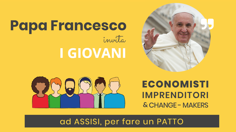 Papa Francesco invita giovani ed economisti ad Assisi, al via le iscrizioni