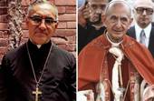 Monsignor Oscar Romero e Paolo VI (Foto agensir.it)