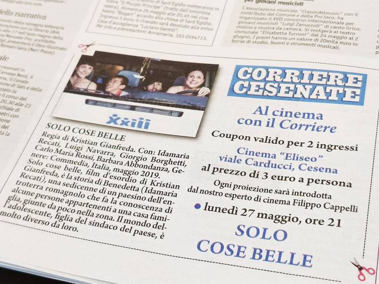 Al cinema con il Corriere: pubblicato l'ultimo coupon
