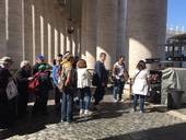 I cesenati sono arrivati in piazza San Pietro