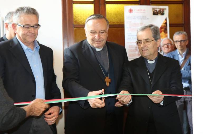 Inaugurazione dei nuovi ambienti Caritas, 16 aprile 2016 (foto: PG Marini)