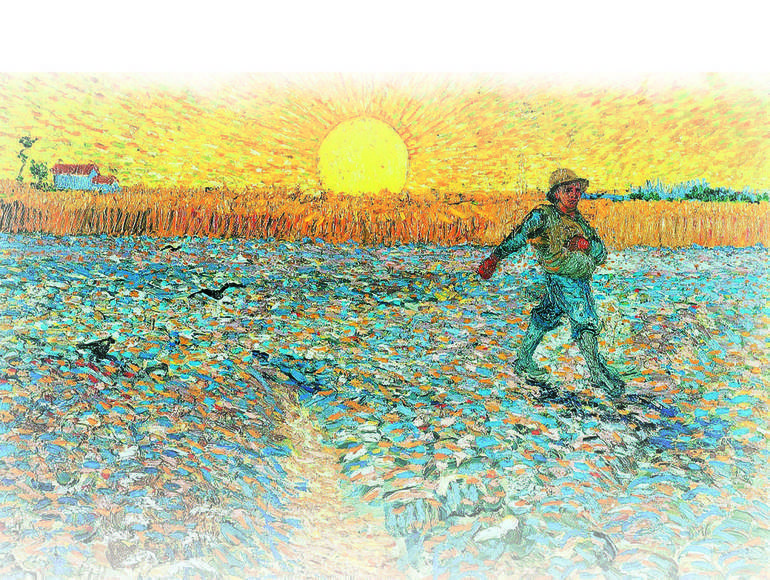 Van Gogh, "Il seminatore"