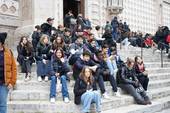 Alcune dei ragazzi alla vacanzina di Gs svoltasi dal 3 al 5 gennaio in Umbria