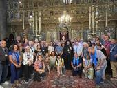 Foto di gruppo, oggi nella chiesa di Sant'Antonio a Istanbul