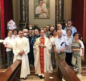 Visita a Santa Gianna Beretta Molla e al vescovo Lino