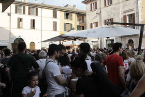 Cesena non ha paura - Manifestazione in piazza Amendola - Foto Urbano (10)