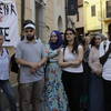 Cesena non ha paura - Manifestazione in piazza Amendola - Foto Urbano (33)