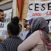Cesena non ha paura - Manifestazione in piazza Amendola - Foto Urbano (36)