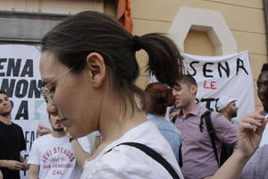 Cesena non ha paura - Manifestazione in piazza Amendola - Foto Urbano (42)