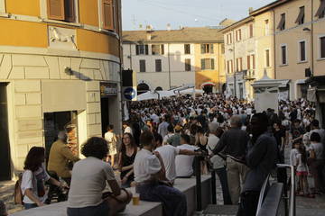 Cesena non ha paura - Manifestazione in piazza Amendola - Foto Urbano (56)