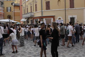 Cesena non ha paura - Manifestazione in piazza Amendola - Foto Urbano (65)