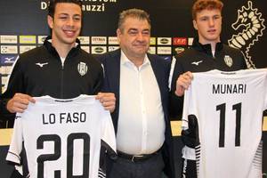 Il Cesena FC presenta Lo Faso e Munari - Foto Armuzzi (03)