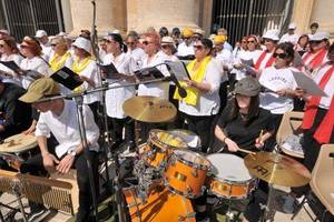 Coro Alma Canta in piazza San Pietro - Foto Casali (13)