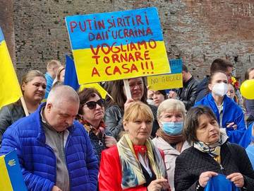 Manifestazione per la pace in Ucraina 
