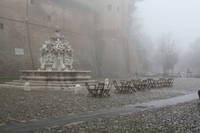 Nebbia a Cesena