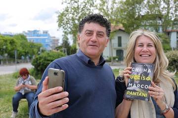 Roberto Manzo intervistato dalla Rai per il libro su Pantani (1)