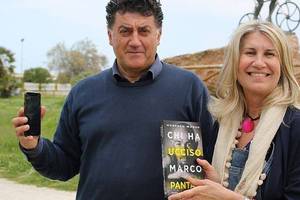 Roberto Manzo intervistato dalla Rai per il libro su Pantani (2)