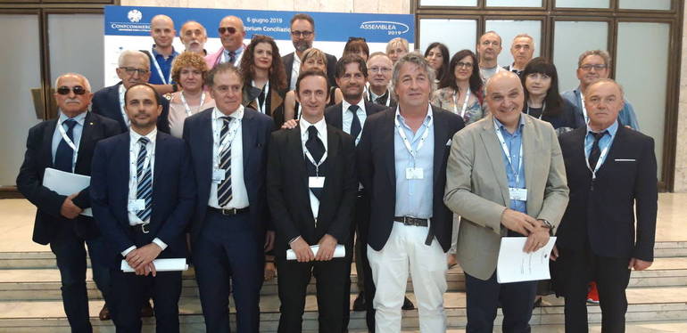 La Confcommercio di Cesena ha partecipato numerosa all'assemblea nazionale