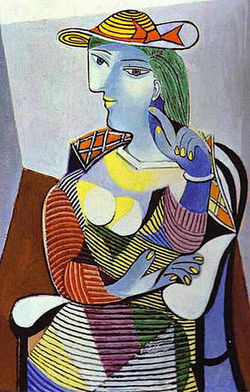 1937-Donna seduta (Ritratto di Marie-Therese),Parigi,M.N.Picasso