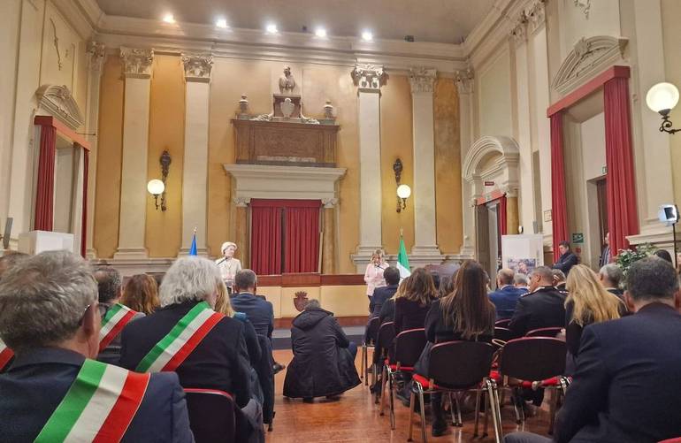 Conferenza stampa in municipio a Forlì