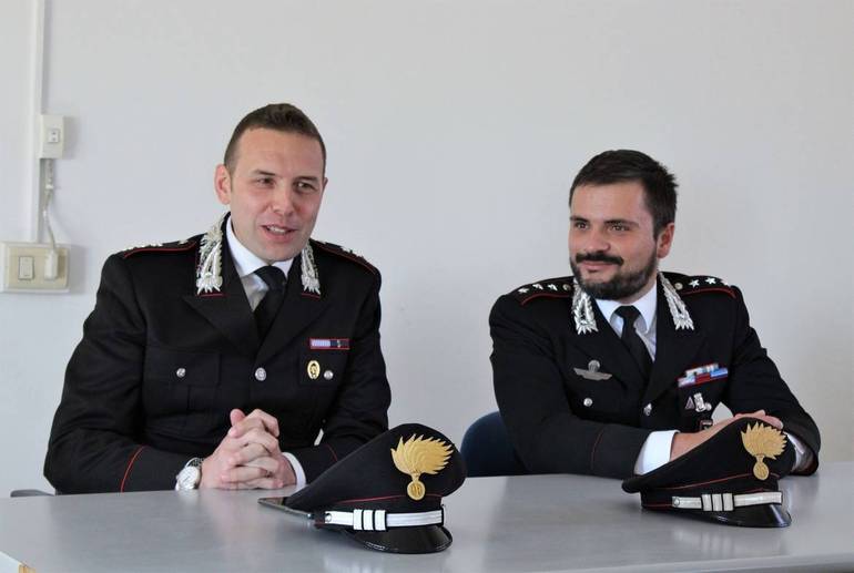 Conferenza stampa nuovo comandante Compagnia Carabinieri Cesenatico