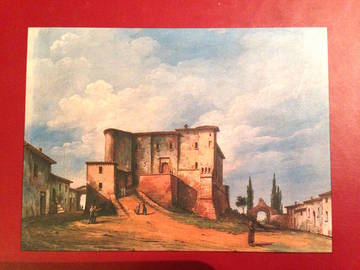CASTELLO IN UN DIPINTO DI LIVERANI, FAENZA, 1855