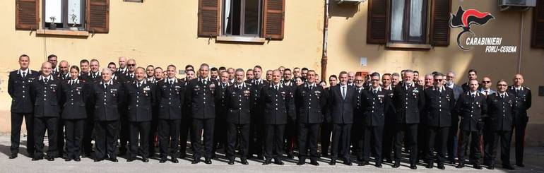 Foto di gruppo Carabinieri