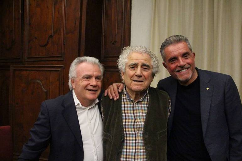 Da sinistra: Daniele Buratti, Romano Buratti e Paolo Lucchi (foto: Sandra e Urbano, Cesena)